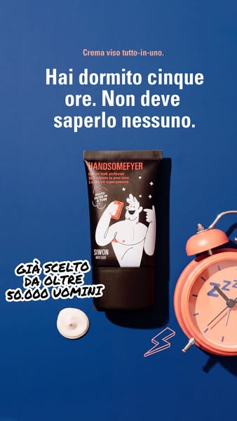 Faccia riposata in 20 secondi