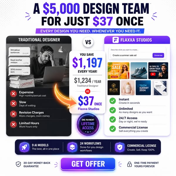 A $5,000 Design Team for $37 Once