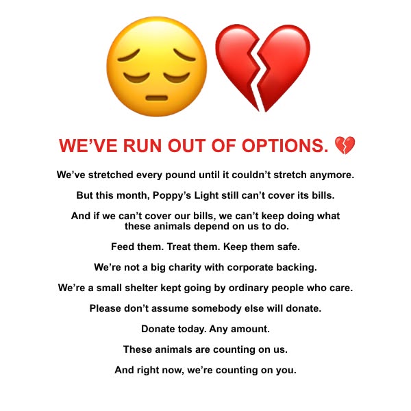 We need your help…