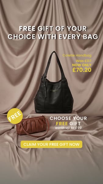 Buy A Bag, Get A Free Gift AND 40% off!