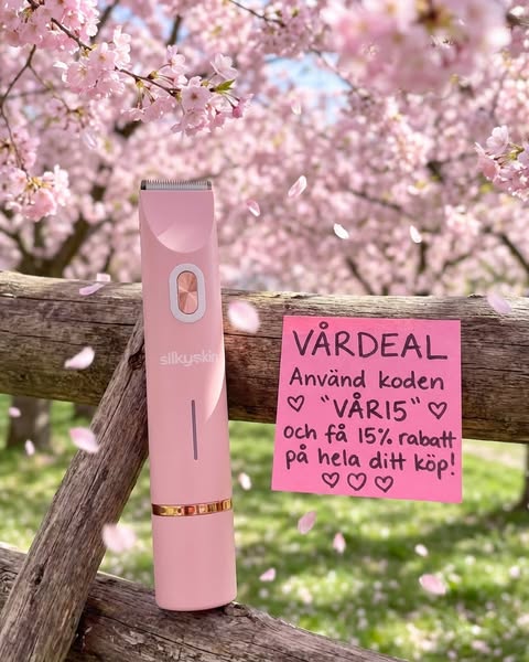 15% extra rabatt med koden VÅR15