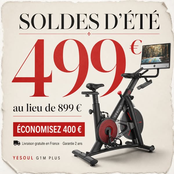 Votre meilleure forme commence à la maison — commandez votre YESOUL dès aujourd’hui