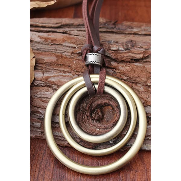 Bohemian Multilayer Round Necklace