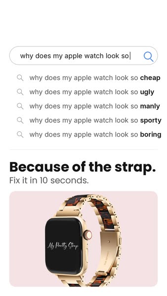 Fits any Apple Watch Model