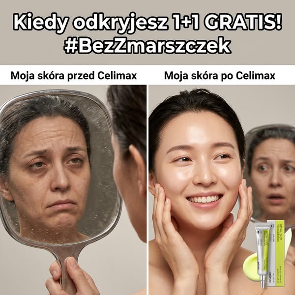 Zmarszczki znikają w 14 dni. Kup 1, Dostań 1 GRATIS!