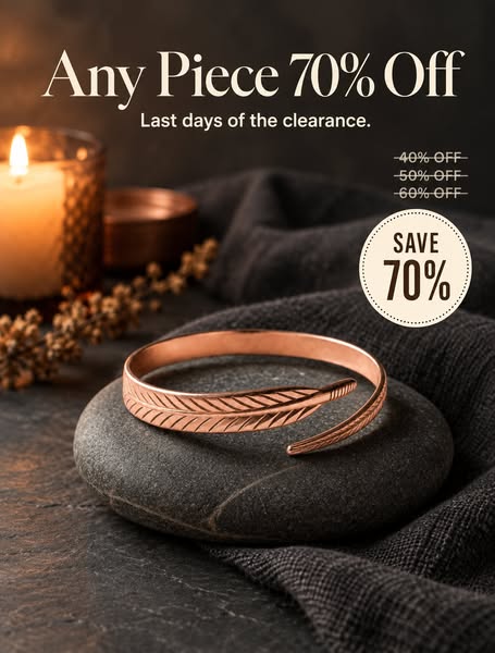 70% Off Clearance Sale