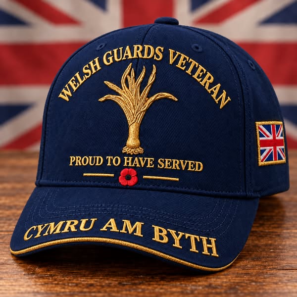Welsh Guards Veteran “Proud To Have Served” Tribute Cap