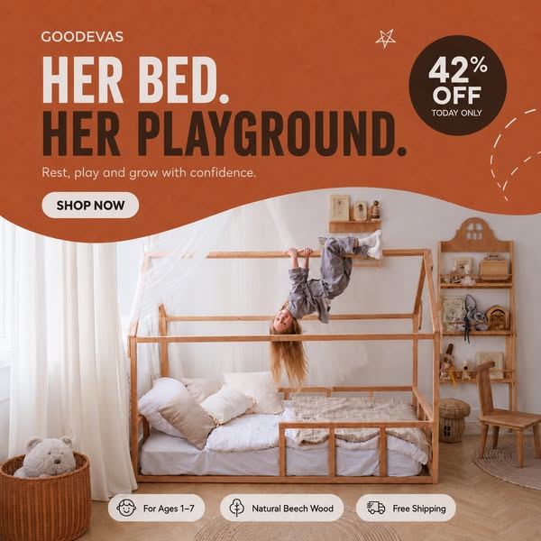 Toddler Floor Beds – Goodevas United Kingdom