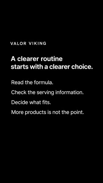 A clearer choice for the daily routine.