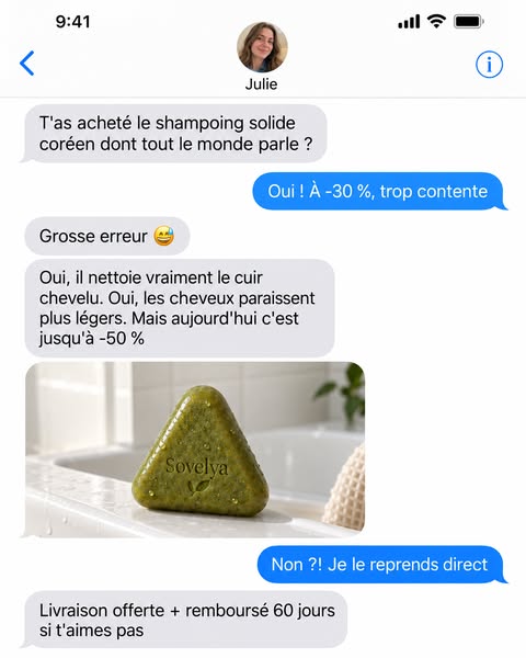 Savon Coréen pour la Pousse des Cheveux — Stoppe la Chute avec 12 Herbes