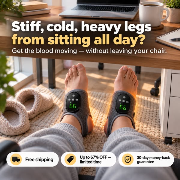 Get Your Circulation Moving — Without Leaving Your Chair