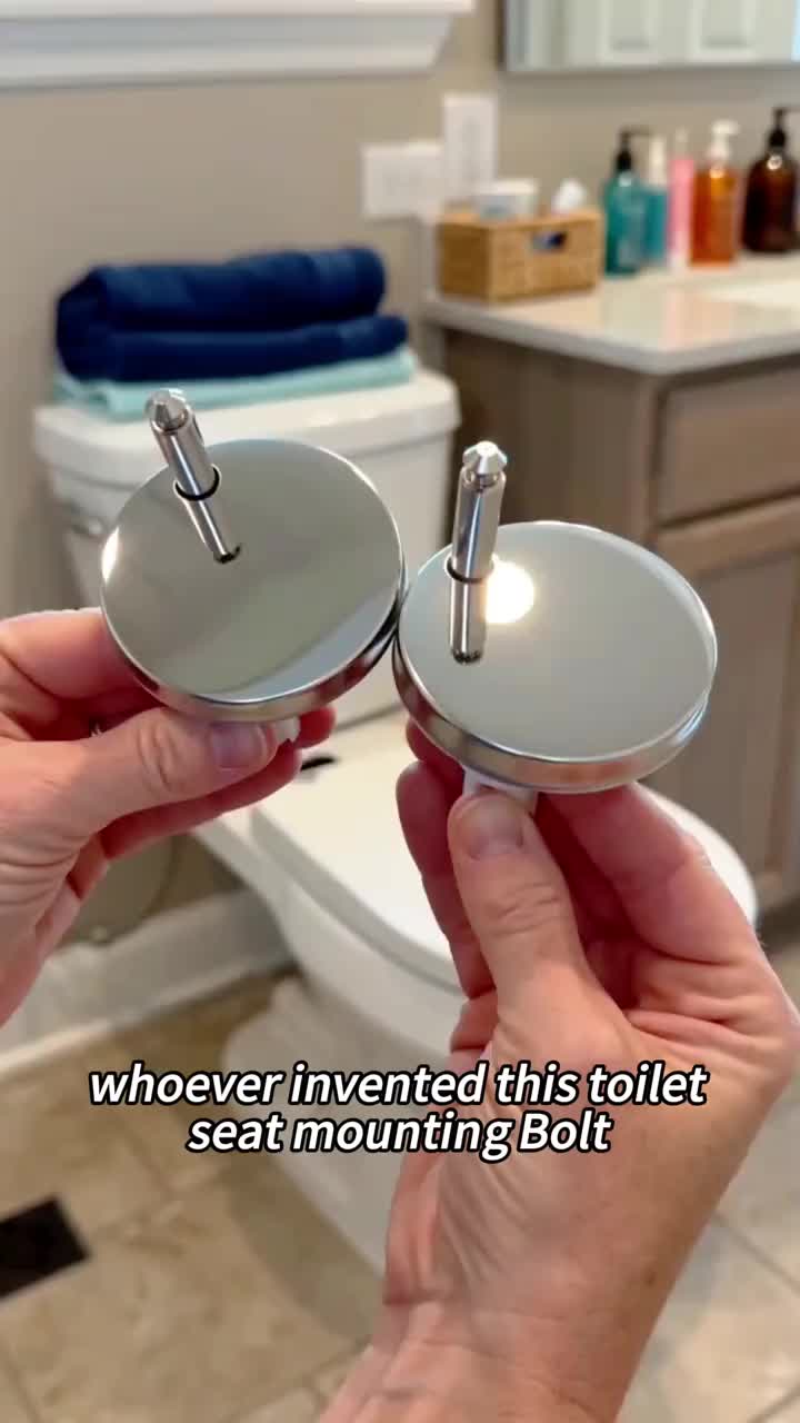Stainless Steel Toilet Seat Fixing Bolts Set