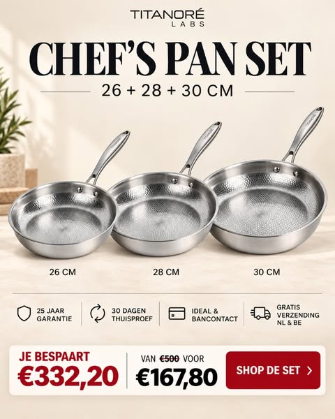 Chef's Pan Set