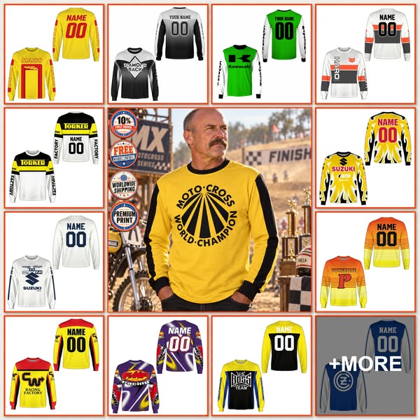 Old-School Motocross Style Lives On