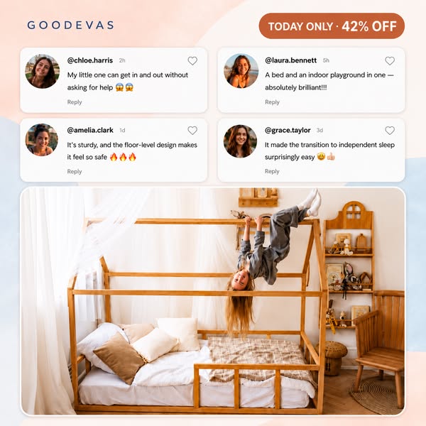 Toddler Floor Beds – Goodevas United Kingdom