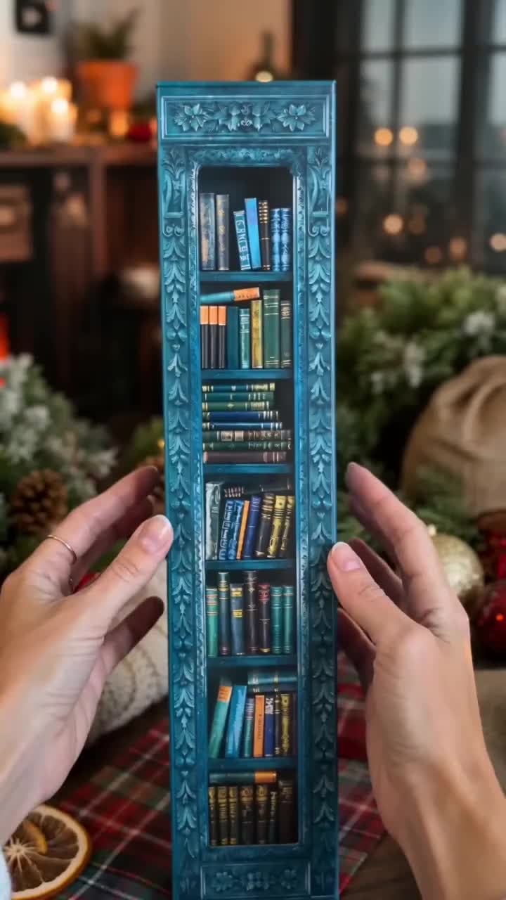 【Best Gift】Mini Book Ornament Advent Calendar
