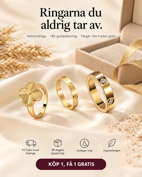 Det andra är till henne