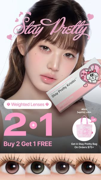 NEW Weighted Contact Lenses | Buy 2 Get 1 FREE