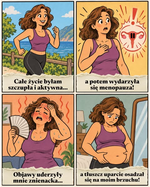 „Zawsze byłam w formie, a potem przyszła menopauza...”