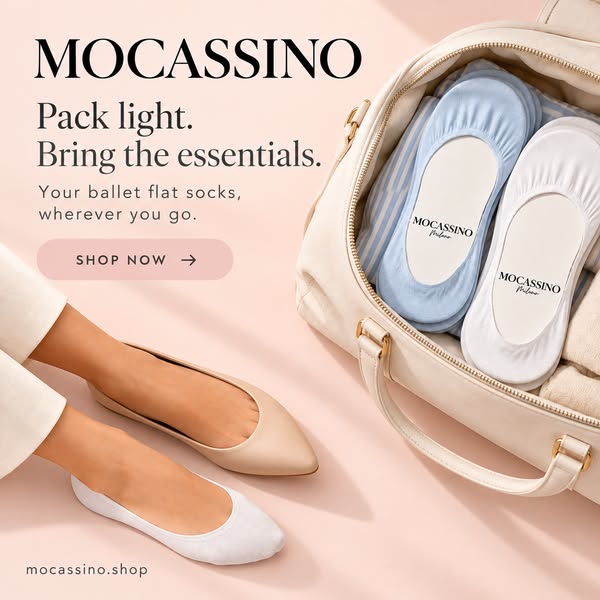 Invisible in Ballet Flats. For Real.