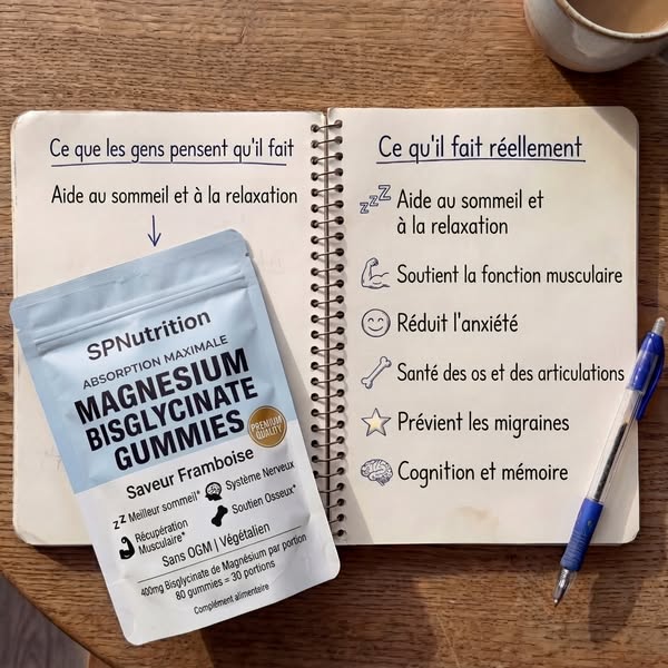 SPNutrition Gummies au Magnésium Bisglycinate