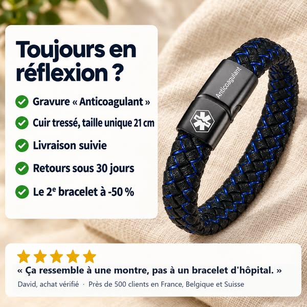 Une seconde peut tout changer. Ce bracelet aussi.