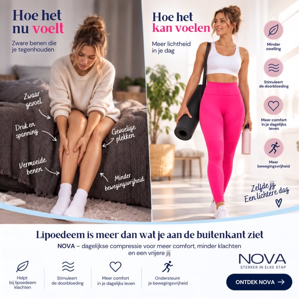 Lipoedeem vraagt andere ondersteuning