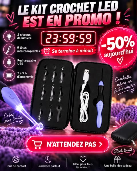 Crochetez dans n'importe quelle condition