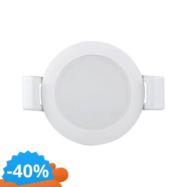 Faretto LED da incasso 4W Foro Ø44mm Colore Bianco Caldo 2.700K