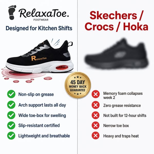 Walk With Comfort or Your Money Back!