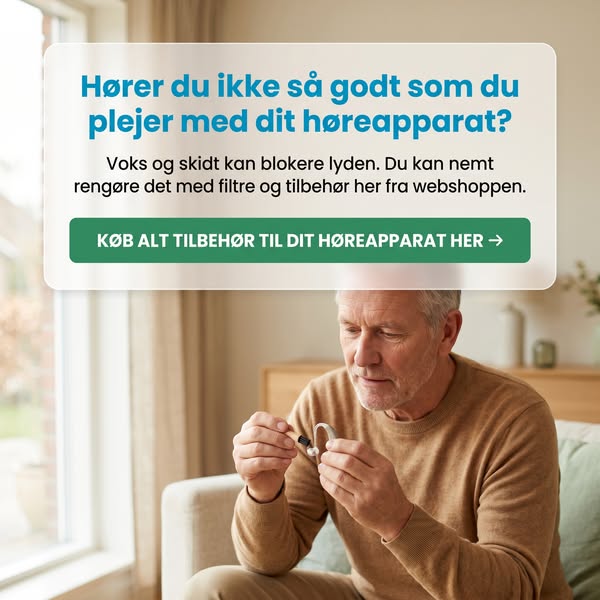 Vi har alt tilbehør til dit høreapparat hos Japebo