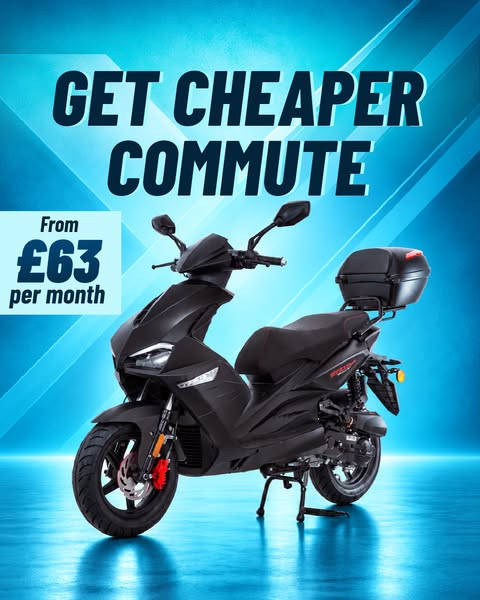 Own a Scooter from Just £63/Month