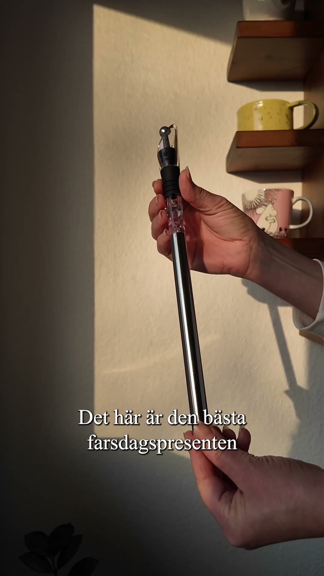 Från och med nu kommer ditt vin alltid hålla sig kallt.