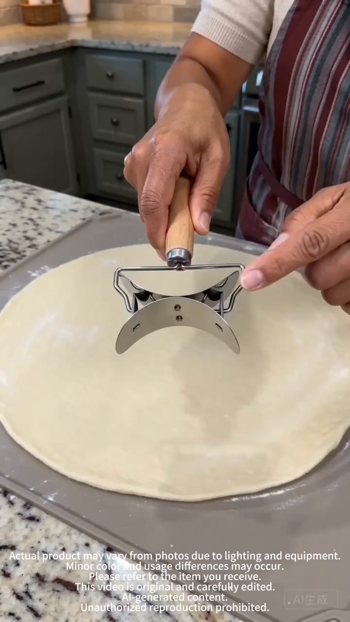 2026 HOT SALE50K+ SOLD! Stainless Steel Dumpling Wrapper Cutter – Sharp precision blade, multi‑pastry use & easy clean. Homemade d