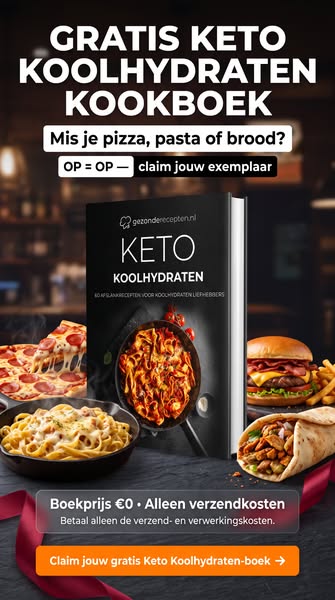 Keto Koolhydraten Kookboek (Gratis Vandaag!)
