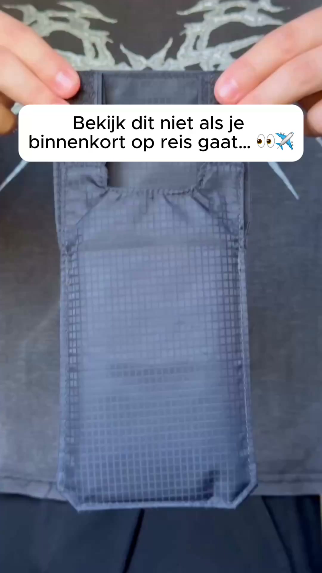 Houd je belangrijkste reisspullen uit het zicht