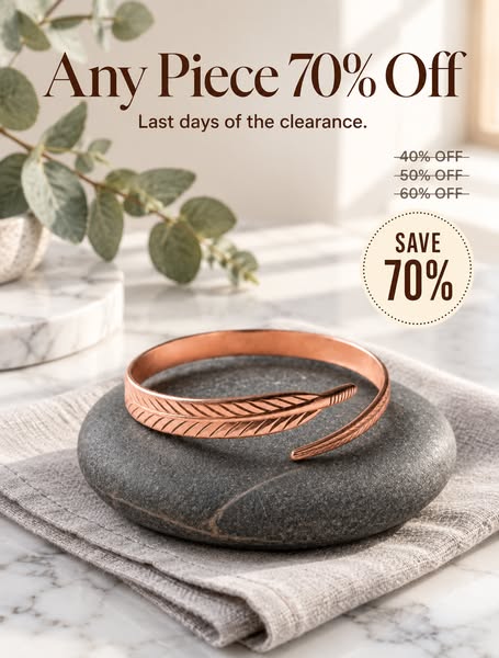 70% Off Clearance Sale