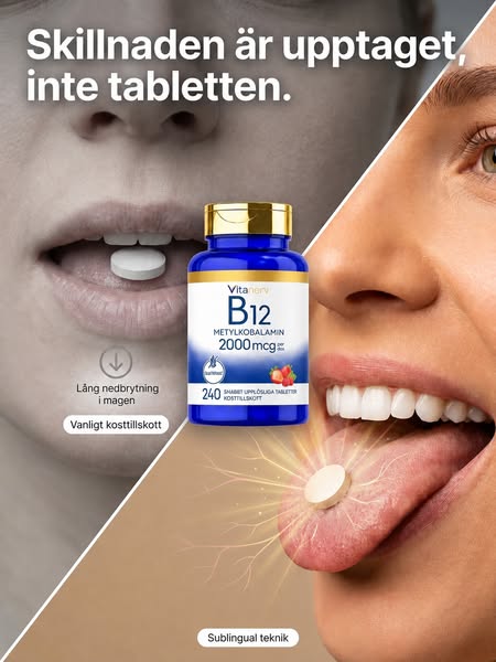 B12 för diabetiker som går helt förbi tarmen