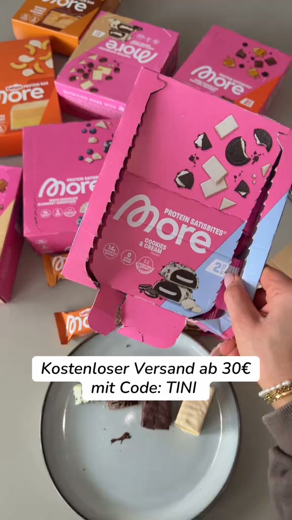 Bars, Proben, Packs: bis zu 40 %