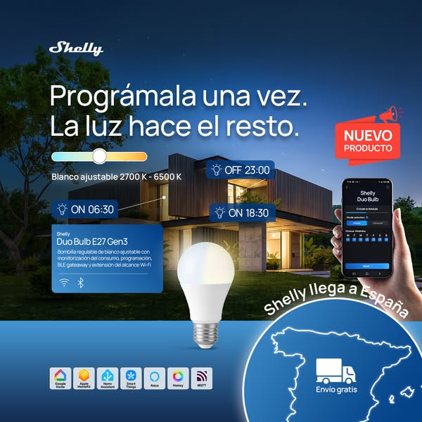 Luz que se adapta a tu horario