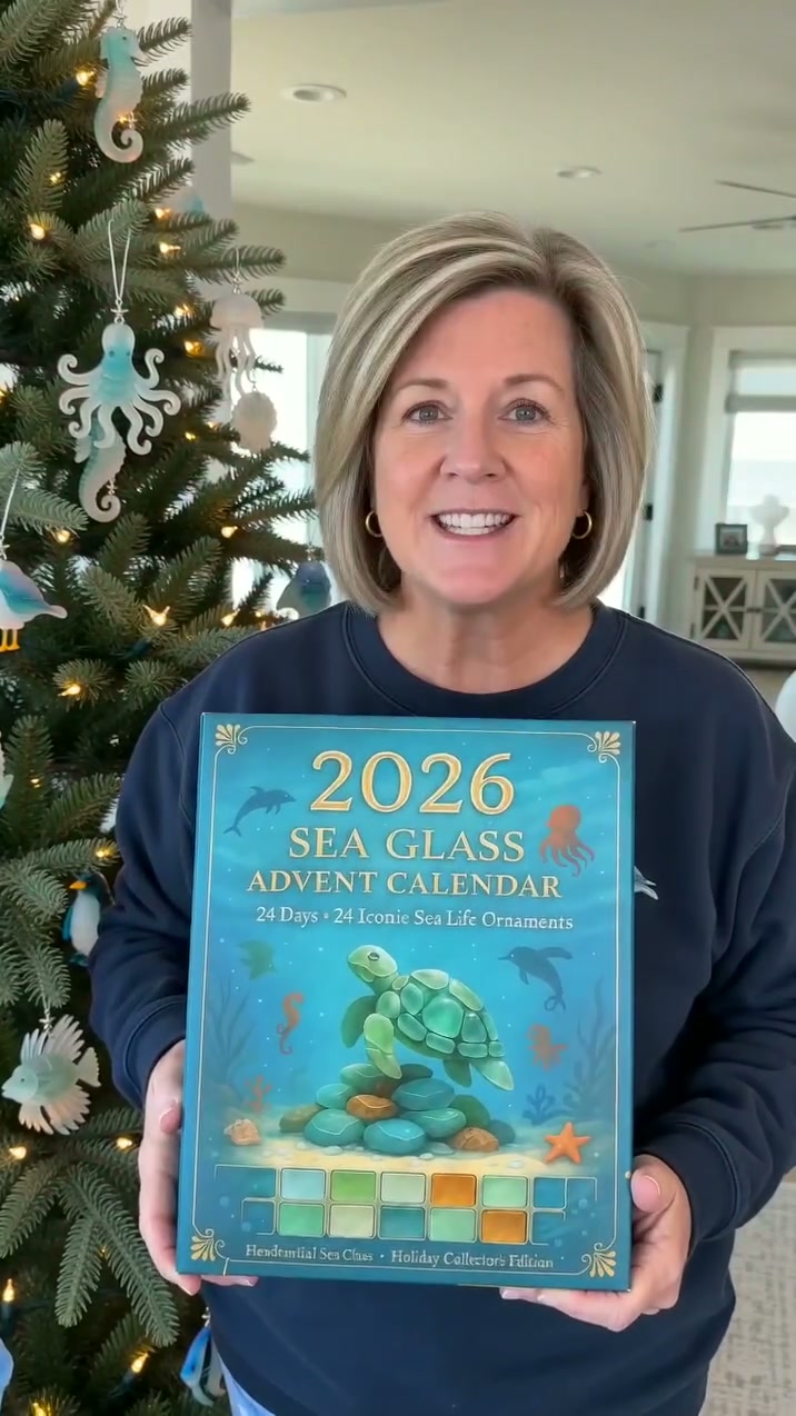 Bring the Tranquility of the Ocean to Your Holidays–2026 Sea Glass Advent Calendar!