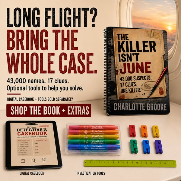 43,000 Suspects. 17 Clues. Get Your Copy