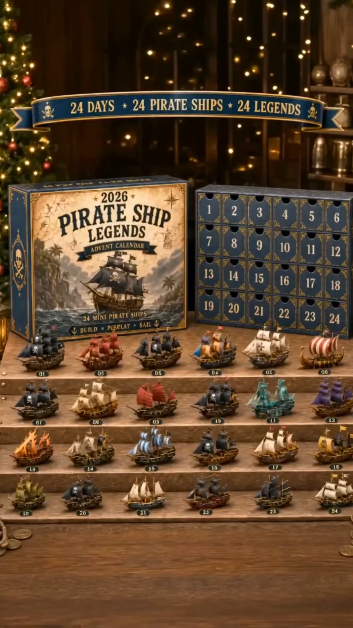 Pirate Ship Legends Advent Calendar 2026