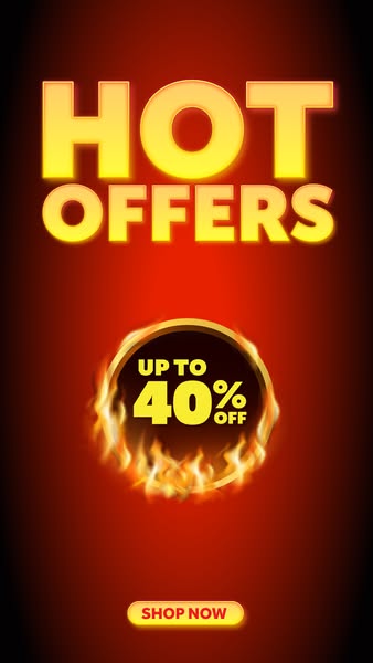 Hot Offers – Up to 40% Off!