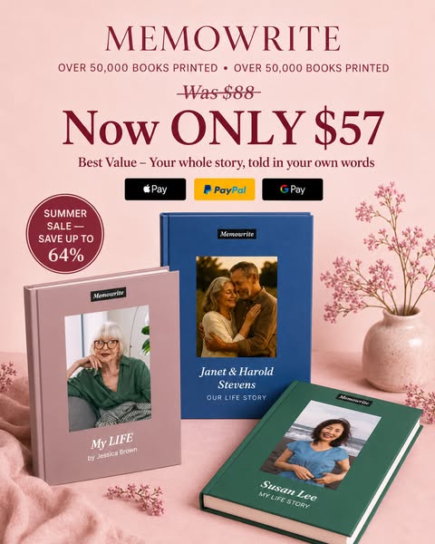 Special Summer Offer – 60% Off + Free Shipping