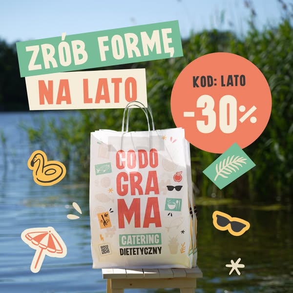30% na WSZYSTKIE diety z kodem LATO