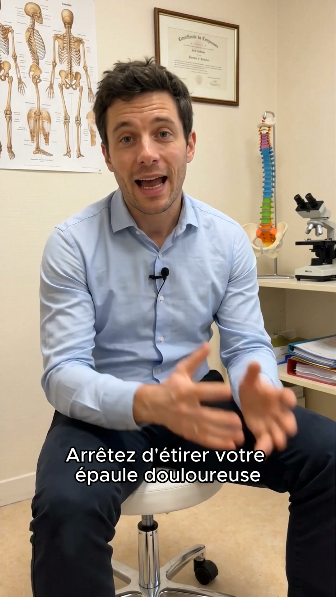 Arrêtez d'étirer votre épaule