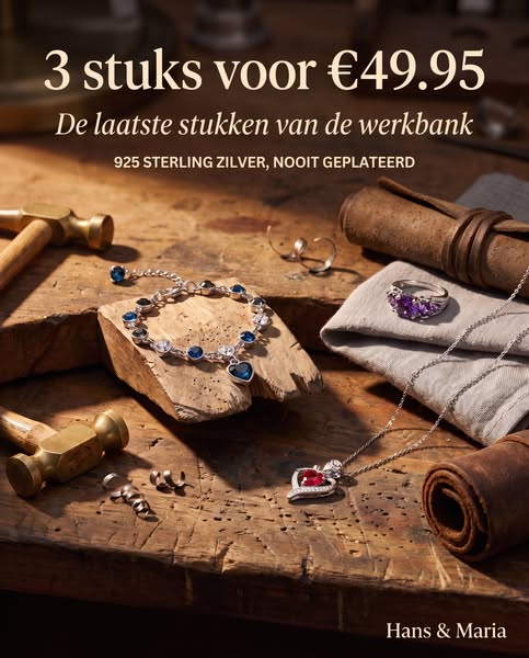 3 producten naar keuze voor € 49,95