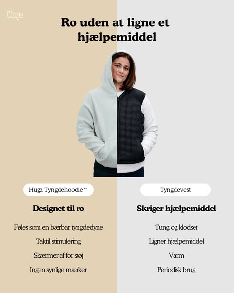En hoodie der føles som et kram