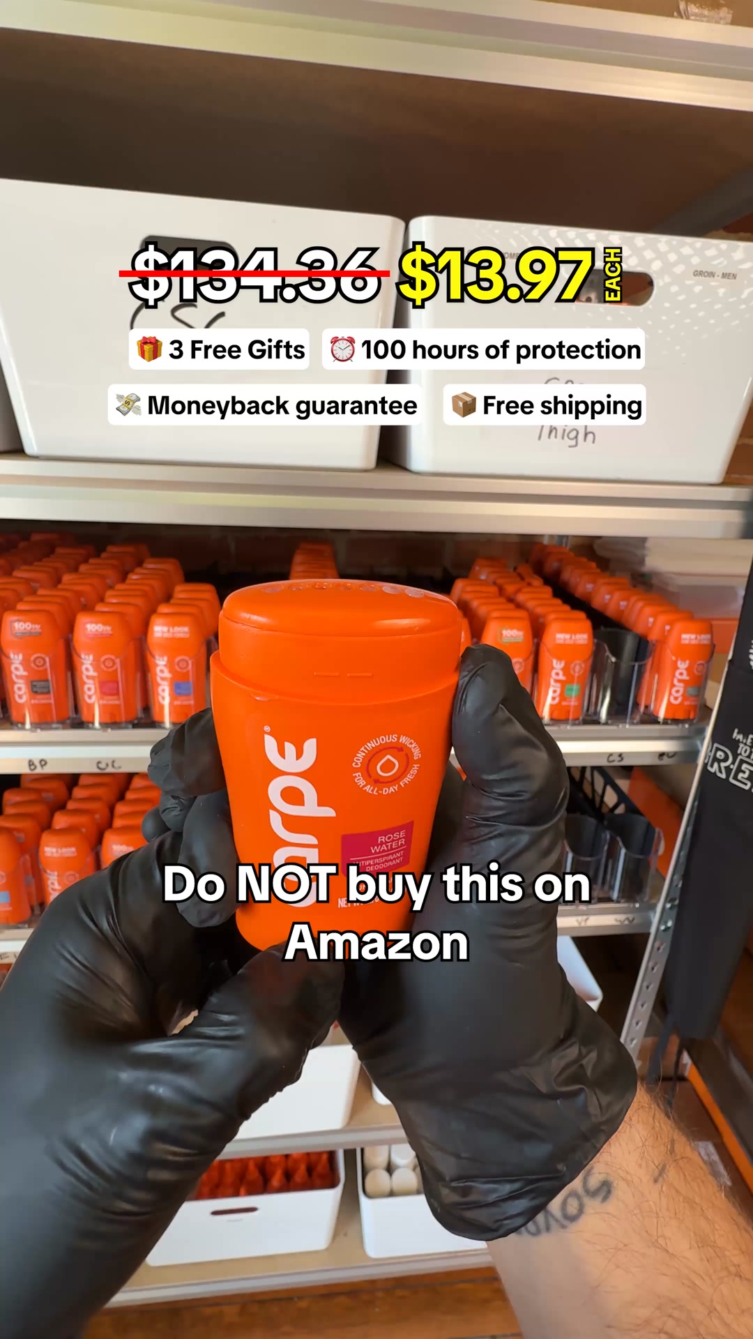 Don't sweat it - Carpe's got you covered!